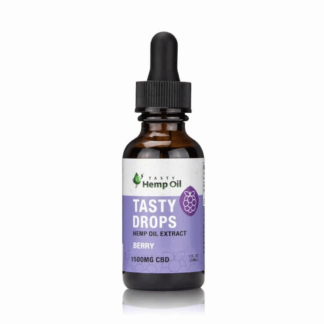 Tasty Hemp Oil - 1500mg Tasty Drops | Berry CBD Oil Tincture