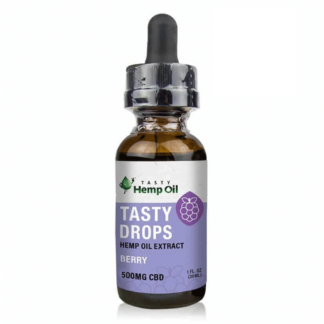 Tasty Hemp Oil - 500mg Tasty Drops | Berry CBD Oil Tincture