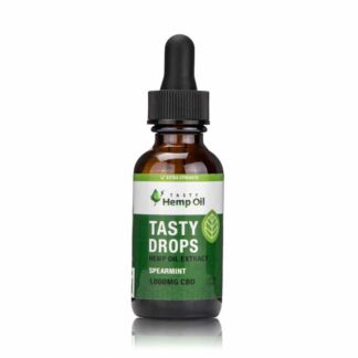 Tasty Hemp Oil - 1000mg Tasty Drops | Spearmint CBD Oil Tincture